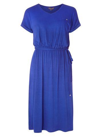 Dorothy Perkins *tall Cobalt Jersey Midi Dress
