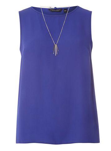 Dorothy Perkins Cobalt Sleeveless Top
