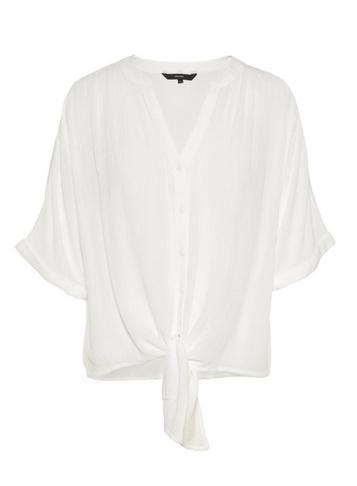*vero Moda White Tie Blouse