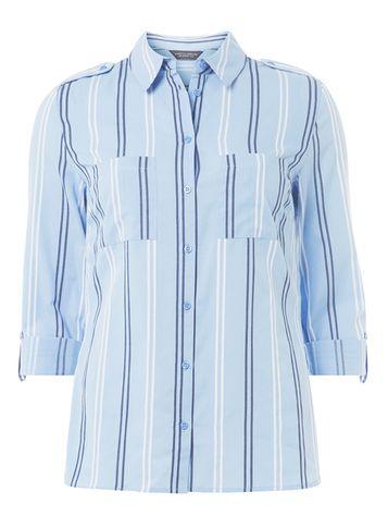 Dorothy Perkins Contrast Double Stripe Shirt
