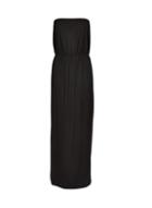 Dorothy Perkins Black Bandeau Jersey Maxi Dress