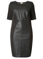 Dorothy Perkins *juna Rose Curve Black Fitted Bodycon Dress