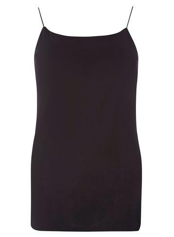 Dorothy Perkins *tall Black Spaghetti Camisole Top