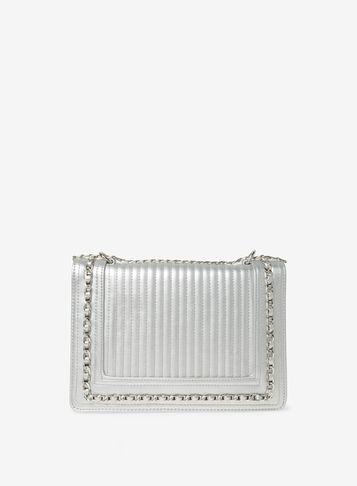 Dorothy Perkins Silver Chain Shoulder Bag