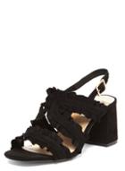 Dorothy Perkins Black 'serenity' Ruffle Sandals
