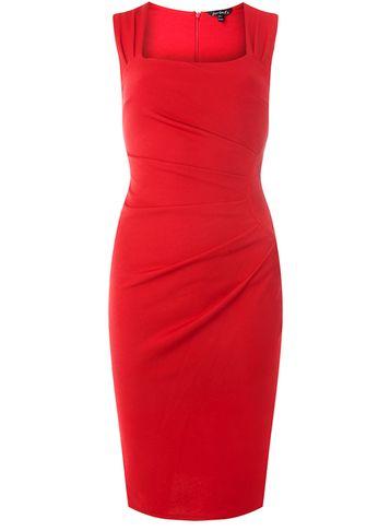 Dorothy Perkins *scarlet B Red Lydia Bodycon Dress