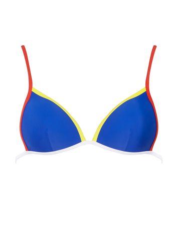 Dorothy Perkins Blue Piped Detail Bikini Top