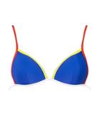 Dorothy Perkins Blue Piped Detail Bikini Top