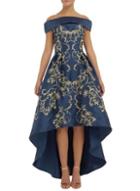 Dorothy Perkins *chi Chi London Embroidered Bardot Maxi Dress
