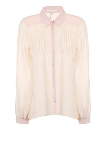 Dorothy Perkins Little Mistress Cream And Blush Shirt