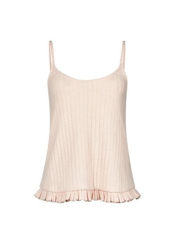 Dorothy Perkins Pink Ribbed Camisole Top