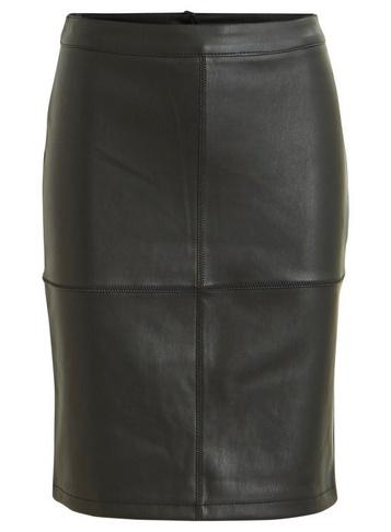 *vila Black Mini Skirt