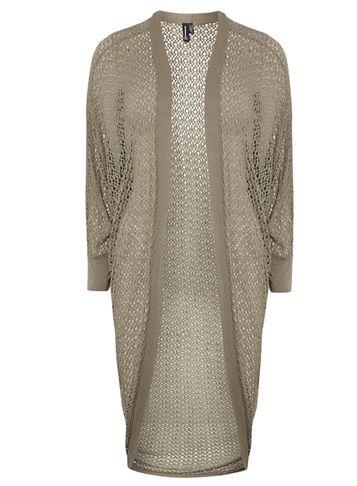 Dorothy Perkins *izabel London Stone Long Sleeve Net Top