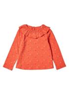 Dorothy Perkins *girls Red Ruffle Floral Top