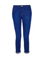 Dorothy Perkins Petite Bright Blue Harper Skinny Denim Jeans