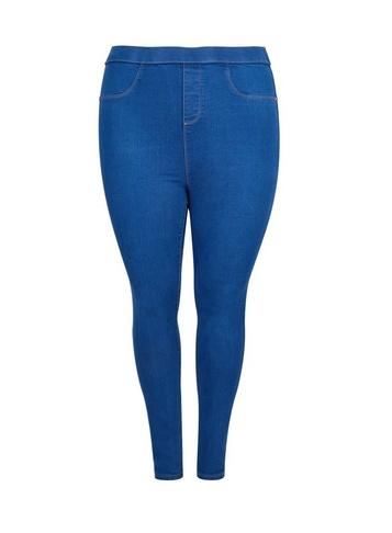 Dorothy Perkins *dp Curve Bright Blue Eden High Waisted Super Soft Jeggings