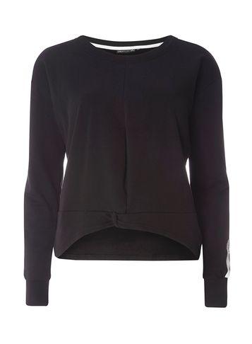 Dorothy Perkins *only Play Black Petra Twist Sweatshirt