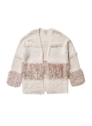 Dorothy Perkins *girls Cream Fluffy Cardigan