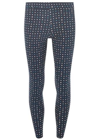 Dorothy Perkins Teal Mini Tile Skinny Trousers