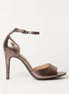Dorothy Perkins Pewter 'shay' Heeled Sandals