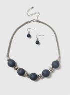 Dorothy Perkins Ball Necklace And Earring Set