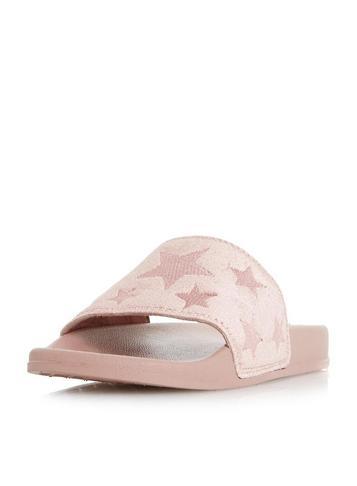 Dorothy Perkins *head Over Heels By Dune Blush Linders Flat Sandals