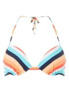 Dorothy Perkins *dp Beach Coral Multi Striped Bikini Top