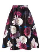 Dorothy Perkins *luxe Multi Coloured Floral Print Prom Skirt
