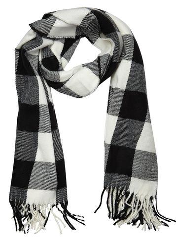 Dorothy Perkins Monochrome Gingham Check Scarf