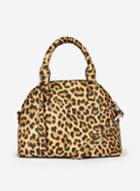 Dorothy Perkins Brown Leopard Print Kettle Bag