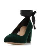 Dorothy Perkins *head Over Heels By Dune 'avandra' Green Heeled Shoes