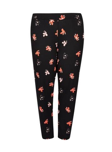 Dorothy Perkins *dp Curve Black Ditsy Joggers