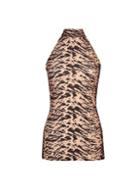 Dorothy Perkins *tall Tiger Sleeveless Top