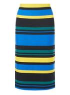 Dorothy Perkins Multi Coloured Striped Pencil Skirt