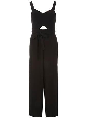 Dorothy Perkins Black Cut Out Jumpsuit