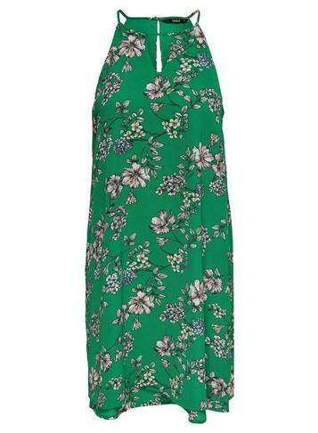 *only Mulberry Green Sleeveless Halter Neck Dress