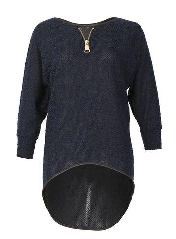 Dorothy Perkins *izabel London Navy Detail Top