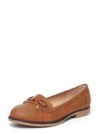 Dorothy Perkins Tan 'leonia' Metal Bow Loafers