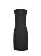 Dorothy Perkins Black V-neck Seam Detail Dress