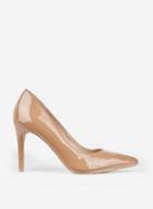 Dorothy Perkins Camel Pu Danielle Court Shoes