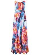Dorothy Perkins *showcase Multi Coloured Tropical 'natalie' Maxi Dress