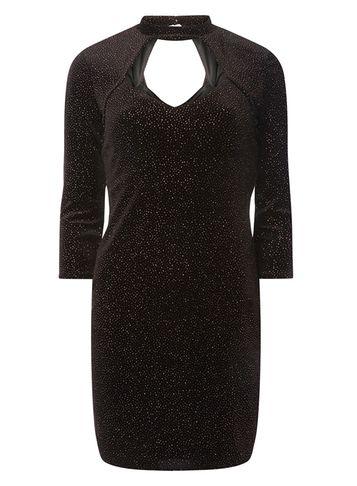 Dorothy Perkins *billie & Blossom Bronze Choker Neck Bodycon Dress