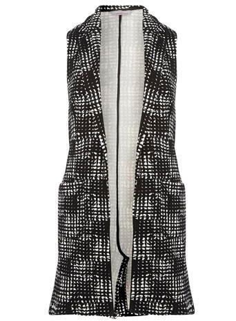 Dorothy Perkins Petite Print Sleeveless Jacket