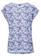 *izabel London Navy Floral Print T-shirt