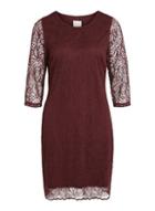 *vila Mulberry Lace Shift Dress