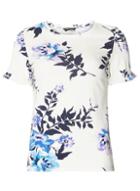 Dorothy Perkins Multi Floral Flutter Sleeve Tee