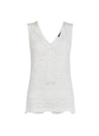 Dorothy Perkins *tall Ivory Lace Guipure Vest