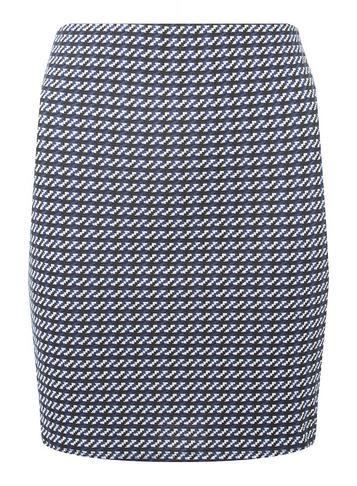 Dorothy Perkins Blue Geometric Mini Skirt