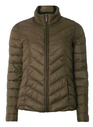 Dorothy Perkins Khaki Chevron Pack-a-jacket
