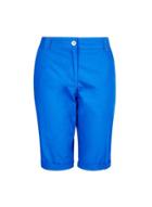 Dorothy Perkins Cobalt Poplin Knee Shorts